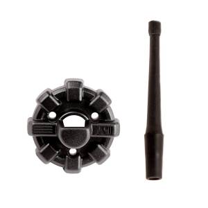 Rugged Ridge Elite Antenna Base with 6" Reflex Antenna | 07-21 Jeep Wrangler / 20-21 Gladiator - 17212.41