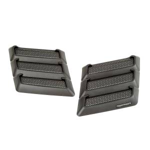 Rugged Ridge Hood Vent Kit Performance Black | 97-18 Jeep Wrangler JK - 17759.09