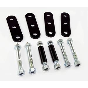 Rugged Ridge Suspension Leaf Spring Shackle Kit Front HD Greaseable | 76-86 CJ - 18265.06