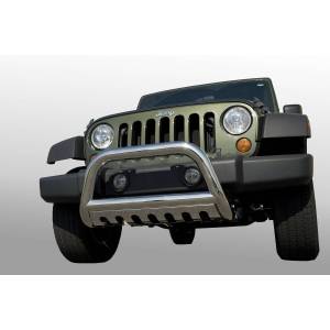 Rugged Ridge Bull Bar 3 Inch Stainless Steel | 07-09 Jeep Wrangler JK - 82501.27