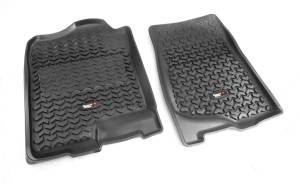 Rugged Ridge All Terrain Floor Liner Front Pair Black | 07-14 GM Truck/SUV - 82901.01