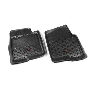 Rugged Ridge All Terrain Floor Liner Front Pair Black | 09-10 F-150 Ext/Reg/SC - 82902.03