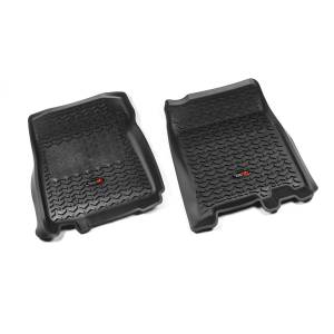 Rugged Ridge All Terrain Floor Liner Front Pair Black | 97-03 F-150 Ext/RegCab - 82902.04