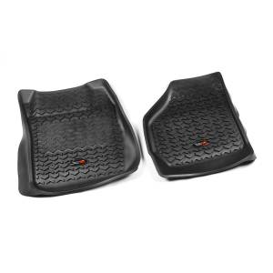 Rugged Ridge All Terrain Floor Liner Front Pair Black | 99-07 F250/350 - 82902.07