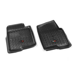 Rugged Ridge All Terrain Floor Liner Front Pair Black | 11-14 Ford F-150 - 82902.31