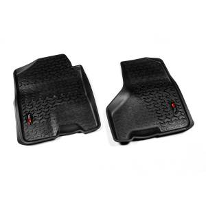 Rugged Ridge All Terrain Floor Liner Front Pair Black | 09-11 Ram 1500-3500 - 82903.04