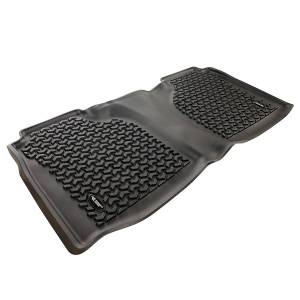 Rugged Ridge Floor Liner Rear Black | 2020 Chevy Silverado Crew Cab - 82951.17