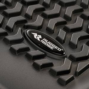 Rugged Ridge - Rugged Ridge Floor Liner Rear Black | 2020 Chevy Silverado Crew Cab - 82951.17 - Image 3