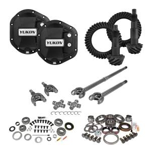 Yukon Gear And Axle - Yukon Gear and Axle Stage 3 Re-Gear Kit upgrades front & rear diffs, 24 spl, incl covers/fr axles - YGK017stg3 - Image 1