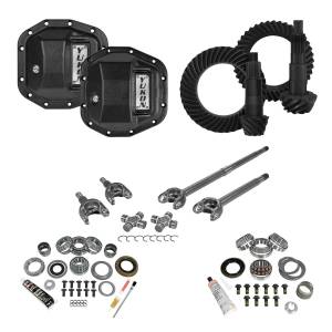 Yukon Gear And Axle - Yukon Gear and Axle Stage 3 Re-Gear Kit upgrades front & rear diffs, 24/28 spl, incl covers/fr axles - YGK076stg3 - Image 1
