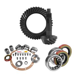 Yukon Gear and Axle 8.875" GM 12T 3.08 Rear Ring & Pinion, Install Kit, Axle Bearings & Seals - YGK2225