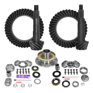 Yukon Gear and Axle Ring & Pinion Gear Kit Package Front & Rear with Install Kits - Toyota 8/7.5R - YGKT002-456