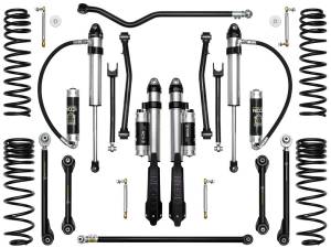 ICON Vehicle Dynamics 20-UP JEEP GLADIATOR 2.5" STAGE 8 SUSPENSION SYSTEM (TUBULAR) - K22108T