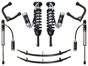 ICON Vehicle Dynamics 05-15 TACOMA 0-3.5"/16-23 0-2.75" STAGE 4 SUSPENSION SYSTEM W TUBULAR UCA - K53004T