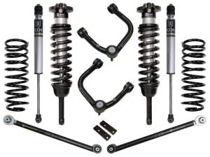 ICON Vehicle Dynamics 03-09 4RUNNER/FJ 0-3.5" STAGE 3 SUSPENSION SYSTEM W TUBULAR UCA - K53053T