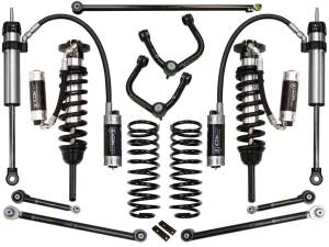 ICON Vehicle Dynamics 03-09 4RUNNER/FJ 0-3.5" STAGE 7 SUSPENSION SYSTEM W TUBULAR UCA - K53057T