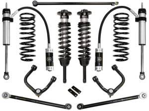 Icon Vehicle Dynamics - ICON Vehicle Dynamics 10-UP GX460 0-3.5" STAGE 4 SUSPENSION SYSTEM W TUBULAR UCA - K53184T - Image 1