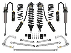 ICON Vehicle Dynamics 23-24 SEQUOIA 3-4.25" STAGE 1 3.0 SUSPENSION SYSTEM BILLET - K53251