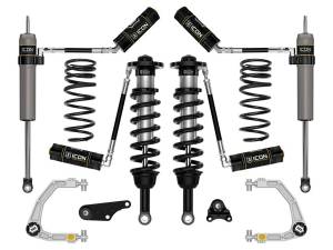 Icon Vehicle Dynamics - ICON Vehicle Dynamics 24 TACOMA 1.25-3" STAGE 4 SUSPENSION SYSTEM BILLET WITH TRIPLE RATE SPRING - K53294S - Image 1