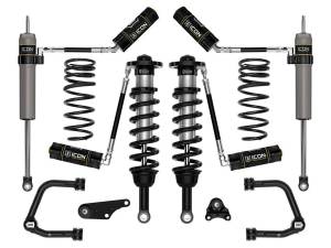 ICON Vehicle Dynamics 24 TACOMA 1.25-3" STAGE 4 SUSPENSION SYSTEM TUBULAR WITH TRIPLE RATE SPRING - K53294TS