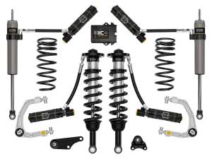 Icon Vehicle Dynamics - ICON Vehicle Dynamics 24 TACOMA 1.25-3" STAGE 6 SUSPENSION SYSTEM BILLET WITH TRIPLE RATE SPRING - K53296S - Image 1