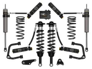 ICON Vehicle Dynamics 24 TACOMA 1.25-3" STAGE 6 SUSPENSION SYSTEM TUBULAR WITH TRIPLE RATE SPRING - K53296TS