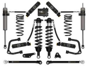 ICON Vehicle Dynamics 24 TACOMA 1.25-3" STAGE 10 SUSPENSION SYSTEM TUBULAR WITH TRIPLE RATE SPRING - K53300TS