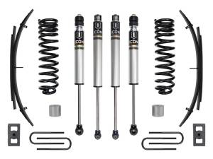 ICON Vehicle Dynamics 23 FORD F250/F350 GAS 2.5" STAGE 1 SUSPENSION SYSTEM W EXPANSION PACK - K62591L