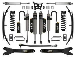 ICON Vehicle Dynamics 23 FORD F250/F350 GAS 2.5" STAGE 5 SUSPENSION SYS RADIUS ARMS/EXPANSION PACK - K62595RL