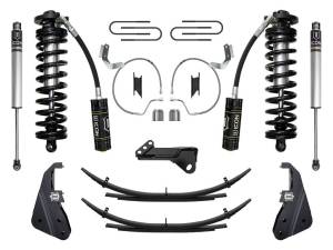 ICON Vehicle Dynamics 23 FORD F250/F350 4-5.5" STAGE 1 COILOVER CONVERSION SYS W/ EXPANSION PACKS - K63171L