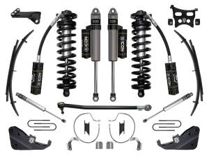 ICON Vehicle Dynamics 23 FORD F250/F350 4-5.5" STAGE 4 COILOVER CONVERSION SYS W/ EXPANSION PACKS - K63174L