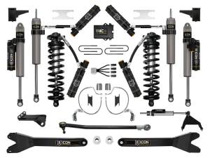 ICON Vehicle Dynamics 23 FORD F250/F350 4-5.5" STAGE 9 COILOVER CONVERSION SYSTEM W/ RADIUS ARMS - K63179R