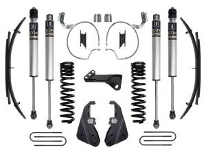 ICON Vehicle Dynamics 23 FORD F250/F350 4.5" STAGE 1 SUSPENSION SYSTEM GAS W/ EXPANSION PACKS - K64531L