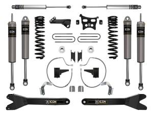 ICON Vehicle Dynamics 23 FORD F250/F350 4.5" STAGE 3 SUSPENSION SYSTEM GAS W/ RADIUS ARMS - K64533R