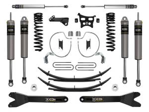 ICON Vehicle Dynamics 23 FORD F250/F350 4.5" STAGE 3 SUSP SYS GAS W/ RADIUS ARMS/EXPANSION PACKS - K64533RL