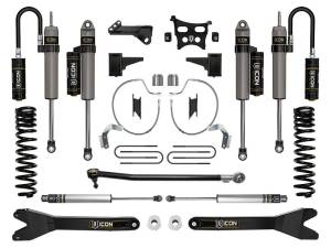 ICON Vehicle Dynamics 23 FORD F250/F350 4.5" STAGE 4 SUSPENSION SYSTEM GAS W/ RADIUS ARMS - K64534R