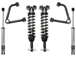 ICON Vehicle Dynamics 19-23 GM 1500 1.5-3.5" STAGE 2 SUSPENSION SYSTEM W TUBULAR UCA - K73062T