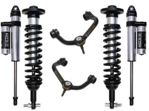 ICON Vehicle Dynamics 2015-2020 FORD F150 4WD 0-2.63" STAGE 3 SUSPENSION SYSTEM W TUBULAR UCA - K93083T