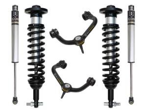 ICON Vehicle Dynamics 2015-2020 FORD F150 2WD 0-3" STAGE 2 SUSPENSION SYSTEM W TUBULAR UCA - K93092T