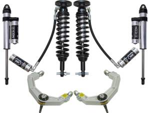 ICON Vehicle Dynamics 2015-2020 FORD F150 2WD 1.75-3" STAGE 4 SUSPENSION SYSTEM W BILLET UCA - K93094