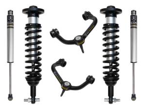 Icon Vehicle Dynamics - ICON Vehicle Dynamics 21-23 FORD F150 4WD 0-2.75" STAGE 2 SUSPENSION SYSTEM W TUBULAR UCA - K93112T - Image 1