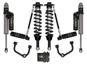 ICON Vehicle Dynamics 21-23 FORD F150 4WD 2.75-3.5" STAGE 5 SUSPENSION SYSTEM W TUBULAR UCA - K93135T