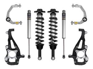 ICON Vehicle Dynamics 21-23 FORD F150 4WD 3.5-4.5" STAGE 1 SUSPENSION SYSTEM W BILLET UCA - K93141