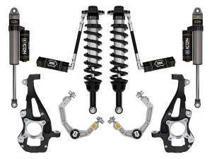 ICON Vehicle Dynamics 21-23 FORD F150 4WD 3.5-4.5" STAGE 3 SUSPENSION SYSTEM W BILLET UCA - K93143