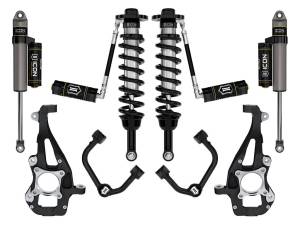 ICON Vehicle Dynamics 21-23 FORD F150 4WD 3.5-4.5" STAGE 3 SUSPENSION SYSTEM W TUBULAR UCA - K93143T