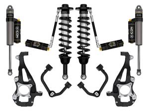 ICON Vehicle Dynamics 21-23 FORD F150 4WD 3.5-4.5" STAGE 4 SUSPENSION SYSTEM W TUBULAR UCA - K93144T