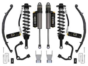 ICON Vehicle Dynamics 21-23 FORD F150 TREMOR 4WD 2.5-3" STAGE 4 SUSPENSION SYS TUBULAR UCA / LEAF PACK - K93164TL