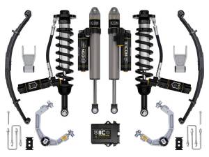 ICON Vehicle Dynamics 21-23 FORD F150 TREMOR 4WD 2.5-3" STAGE 5 SUSPENSION SYS BILLET UCA / LEAF PACK - K93165L