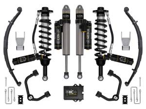 ICON Vehicle Dynamics 21-23 FORD F150 TREMOR 4WD 2.5-3" STAGE 5 SUSPENSION SYS TUBULAR UCA / LEAF PACK - K93165TL