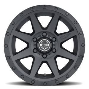 ICON Alloys - ICON ALLOYS REBOUND DBL BLK - 17 X 8.5 / 5 X 150 / 25MM / 5.75" BS - 1817855557DB - Image 5